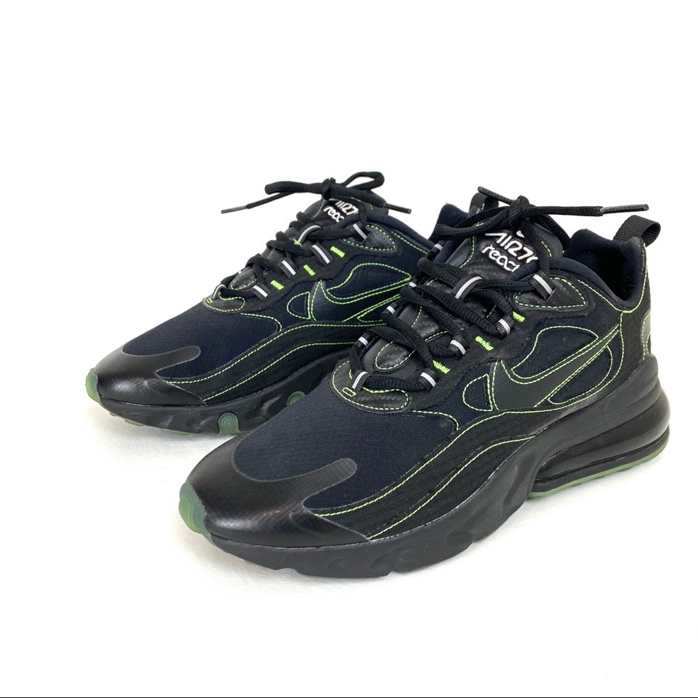 Nike Air Max 270 React Black/Electric Green